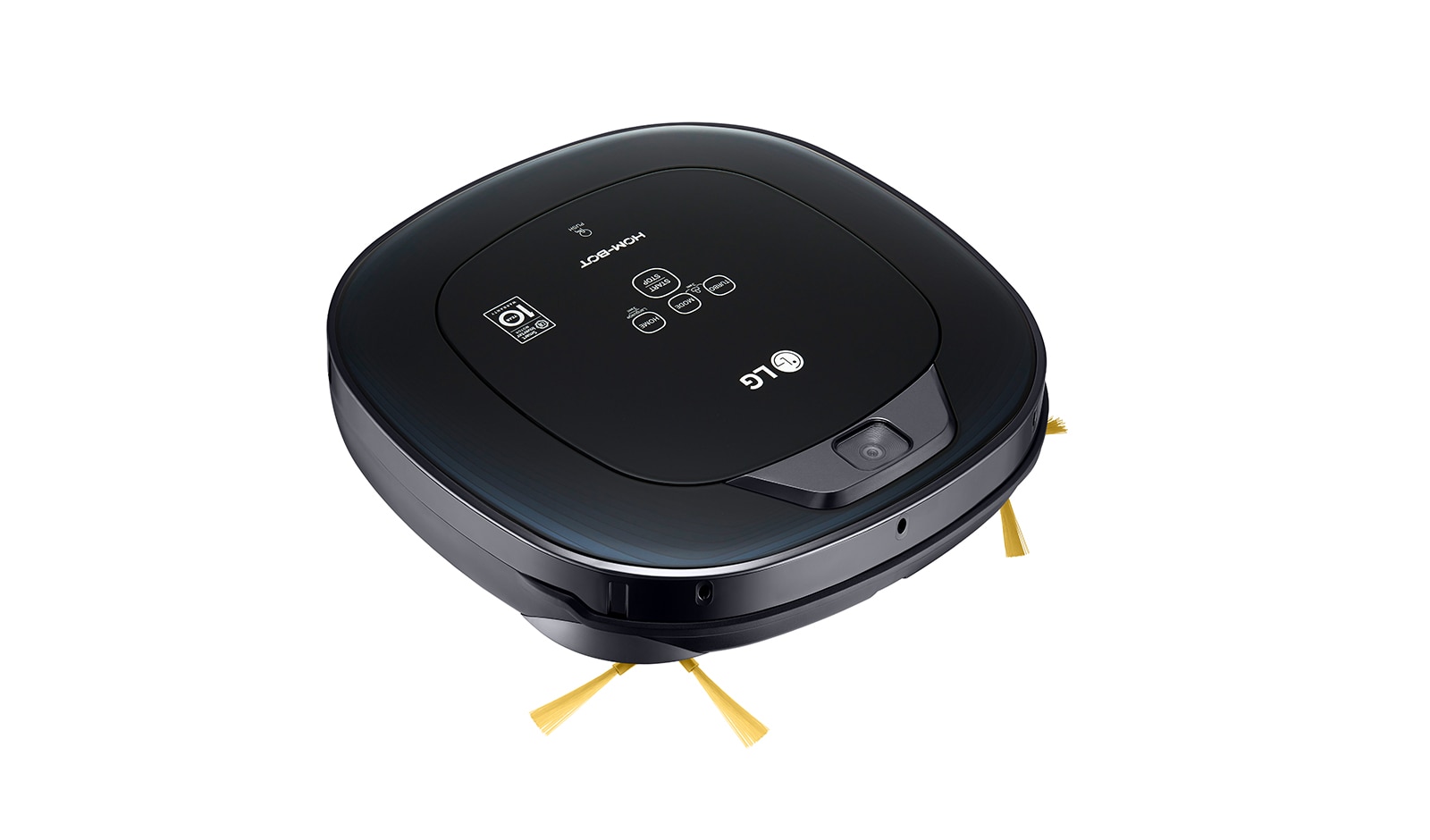 LG Ny robotdammsugare i ocean black färg med Smart Inverter Motor™ och ännu noggrannare rengöring i hörnen, VR8600OB
